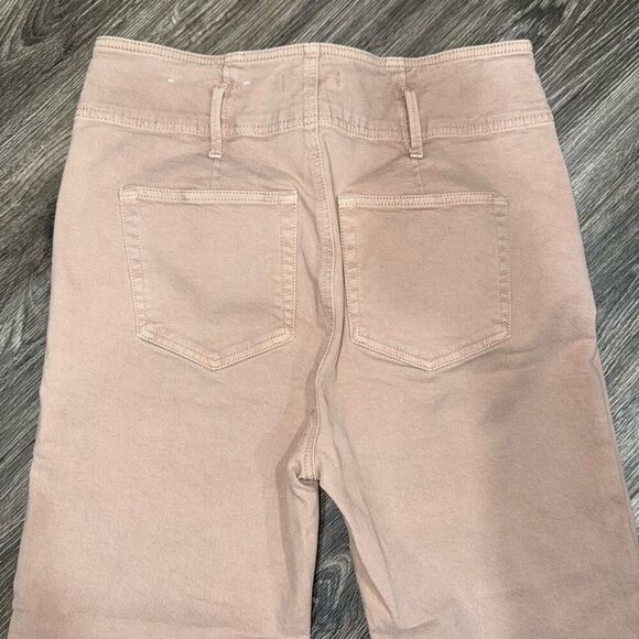 Ann Taylor Size 6 Light Brown Denim Straight Leg Pants - Picture 3 of 5
